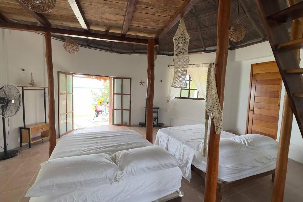 Luigi'S Glamping Apartment Bacalar Ngoại thất bức ảnh