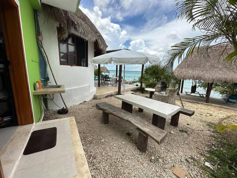 Luigi'S Glamping Apartment Bacalar Ngoại thất bức ảnh