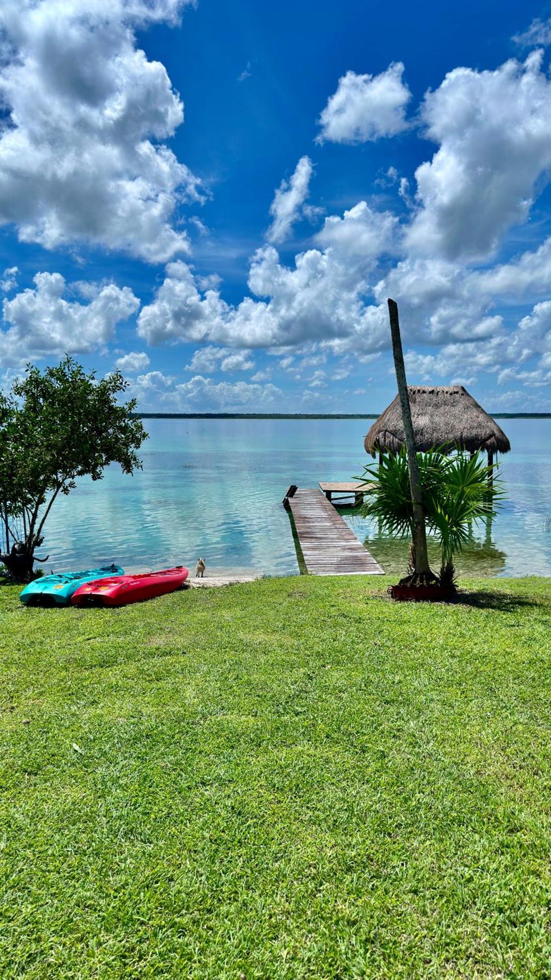 Luigi'S Glamping Apartment Bacalar Ngoại thất bức ảnh